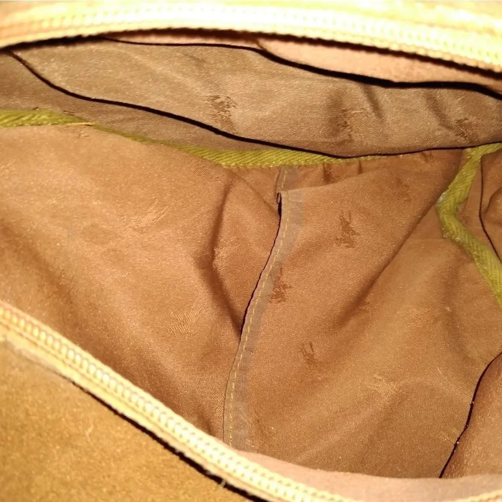Vintage Celebrities brushed leather bag